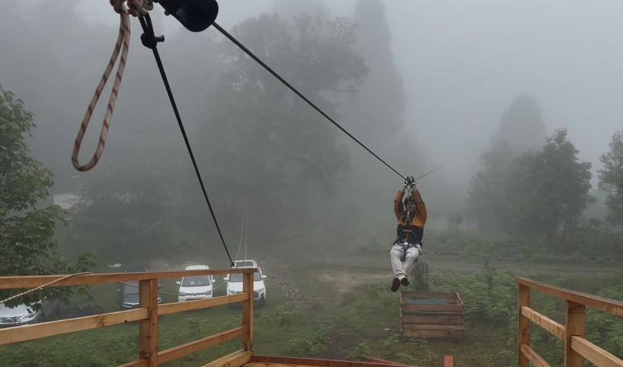 Lamperi Recreational Park adds zip line